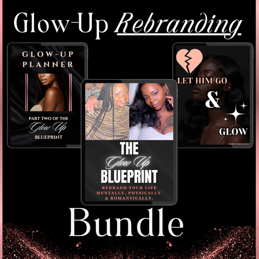 Glow Up Reinvention Bundle | Rebrand Yourself | Heal From Heartbreak | Emotional, Mental & Physical Health...